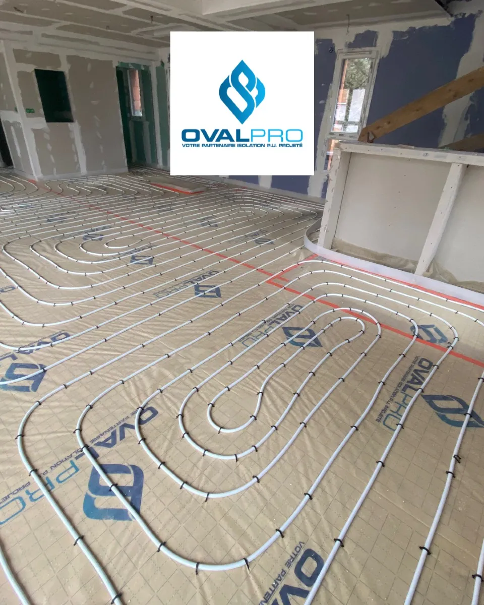 Plancher chauffant Euro Chape Fluide